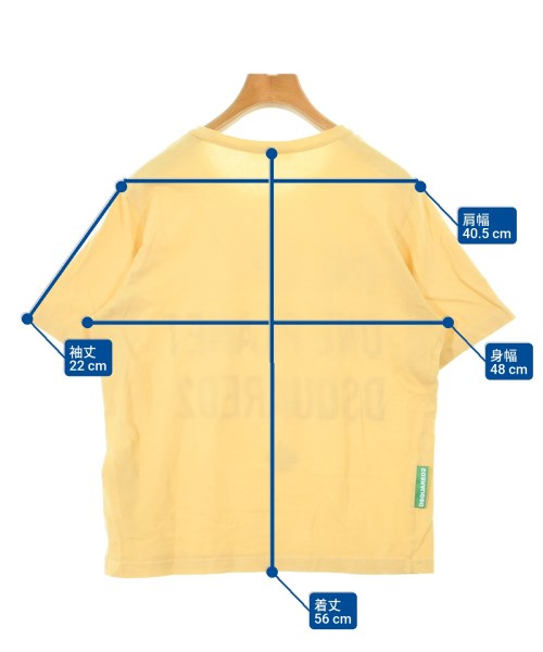 DSQUARED（ディースクエアード）Tシャツ・カットソー 黄 サイズ:XS レディース/2200685868065