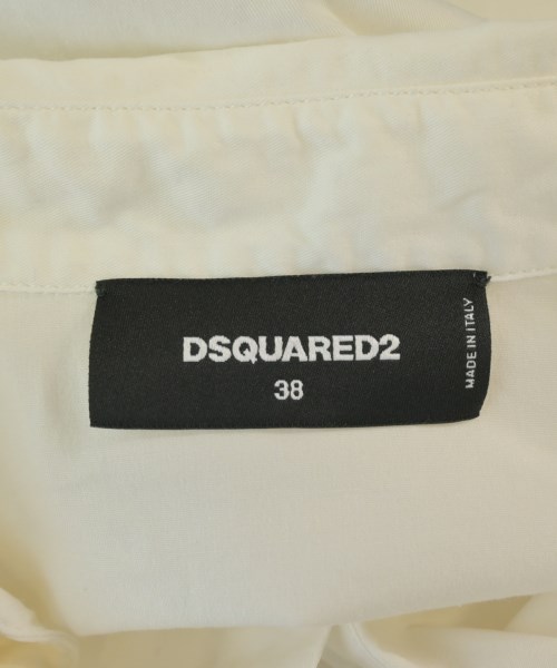 DSQUARED（ディースクエアード）ワンピース 白 サイズ:38(S位) レディース/2200685868225