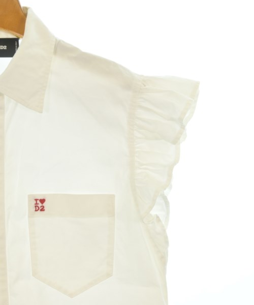 DSQUARED（ディースクエアード）ワンピース 白 サイズ:38(S位) レディース/2200685868225