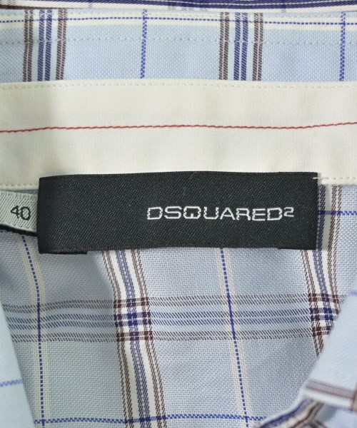 DSQUARED（ディースクエアード）ドレスシャツ 青 サイズ:40(M位) レディース/2200679629153