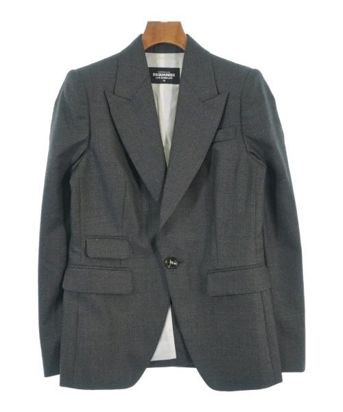 DSQUARED(ディースクエアード)テーラードジャケット グレー サイズ:42(M位)/2200682813013