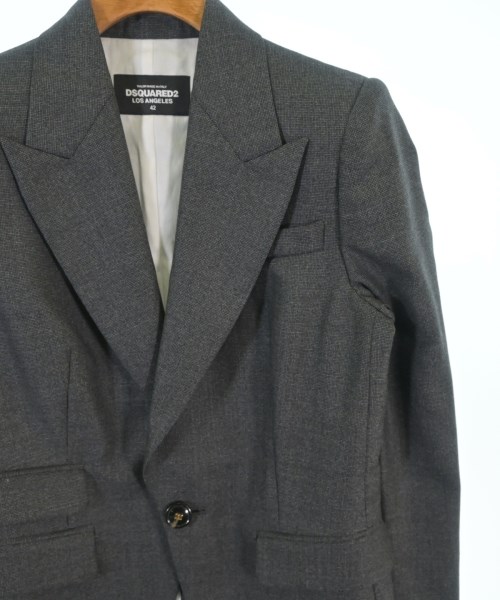 DSQUARED（ディースクエアード）テーラードジャケット グレー サイズ:42(M位) レディース/2200682813013