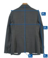 DSQUARED（ディースクエアード）テーラードジャケット グレー サイズ:42(M位) レディース/2200682813013