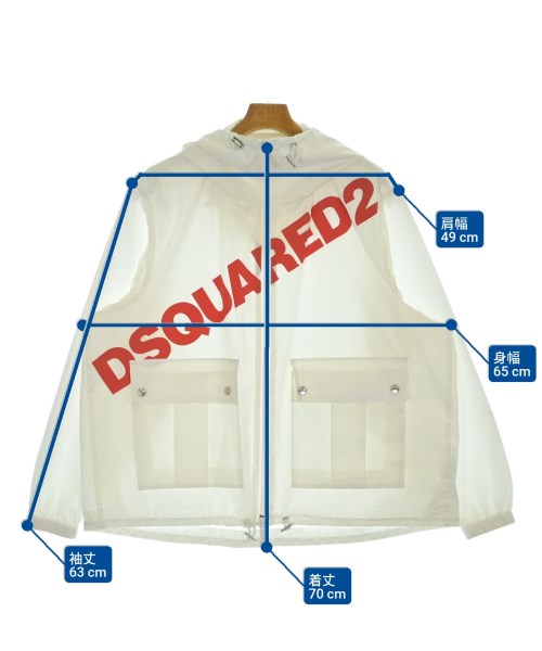 DSQUARED（ディースクエアード）その他 白 サイズ:44(S位) メンズ/2200687918010