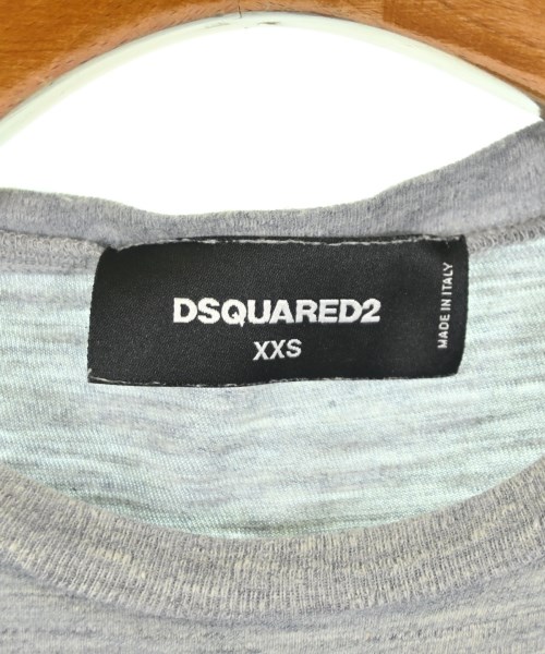 DSQUARED（ディースクエアード）Tシャツ・カットソー グレー サイズ:XXS レディース/2200683780079