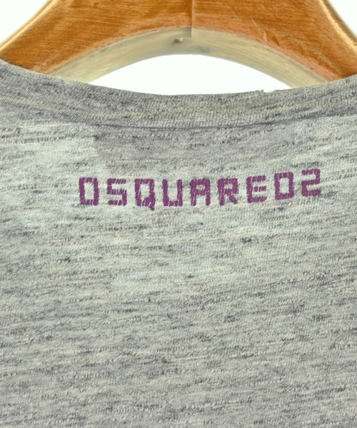DSQUARED（ディースクエアード）Tシャツ・カットソー グレー サイズ:S レディース/2200683780086