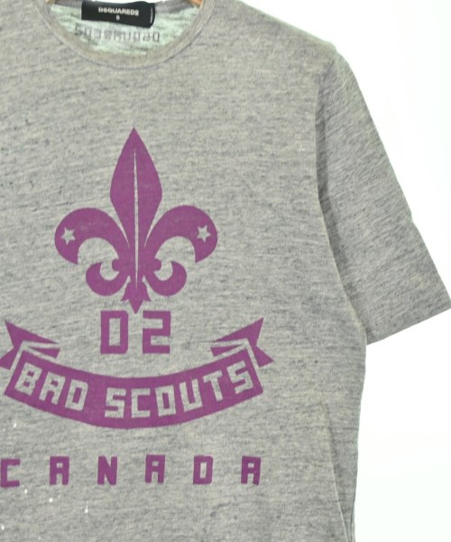 DSQUARED（ディースクエアード）Tシャツ・カットソー グレー サイズ:S レディース/2200683780086