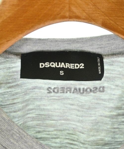 DSQUARED（ディースクエアード）Tシャツ・カットソー グレー サイズ:S レディース/2200683780109