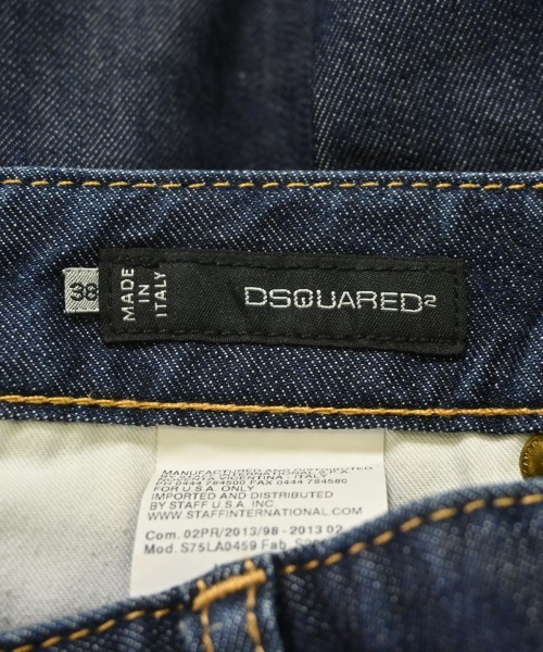 DSQUARED（ディースクエアード）デニムパンツ 紺 サイズ:38(S位) レディース/2200691493015
