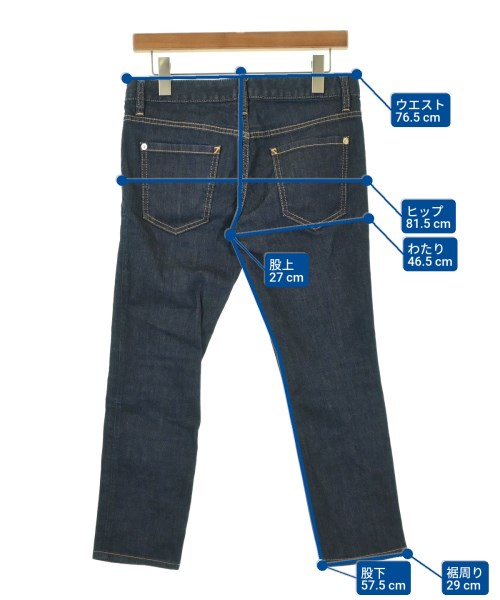 DSQUARED（ディースクエアード）デニムパンツ 紺 サイズ:38(S位) レディース/2200691493015