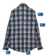 DSQUARED（ディースクエアード）カジュアルシャツ 紺 サイズ:48(L位) メンズ/2200691416229