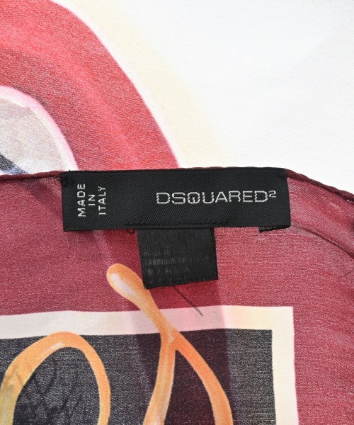 DSQUARED（ディースクエアード）バンダナ・スカーフ 紺 サイズ:- レディース/2200691728551