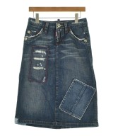 DSQUARED（ディースクエアード）ひざ丈スカート 紺 サイズ:38(S位) レディース/2200692418017