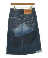 DSQUARED（ディースクエアード）ひざ丈スカート 紺 サイズ:38(S位) レディース/2200692418017