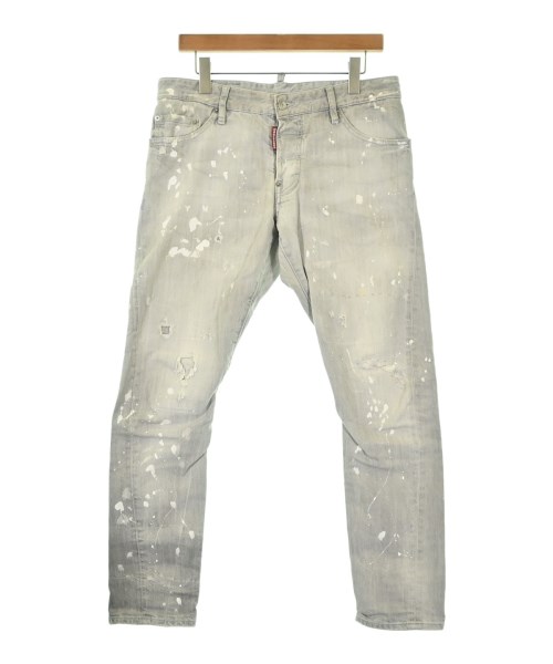 DSQUARED(ディースクエアード)デニムパンツ グレー サイズ:48(L位)/2200686275107