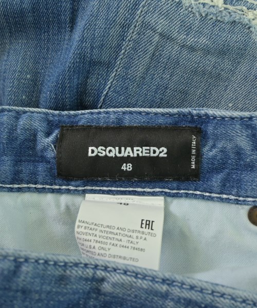 DSQUARED（ディースクエアード）デニムパンツ 紺 サイズ:48(L位) メンズ/2200686275138