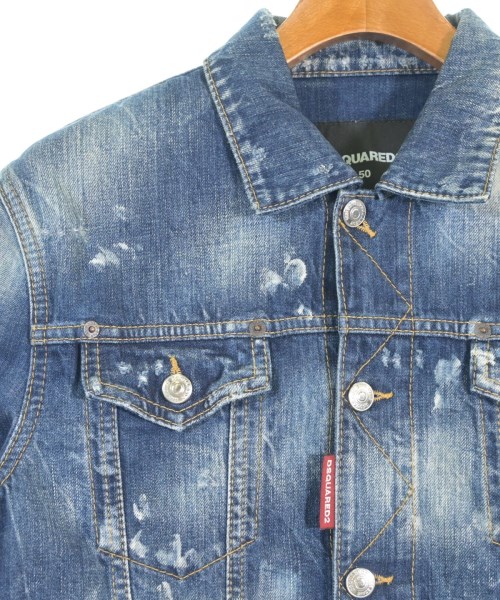 DSQUARED（ディースクエアード）デニムジャケット 紺 サイズ:50(XL位) メンズ/2200686275190