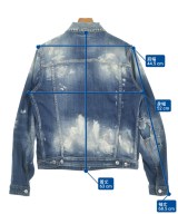 DSQUARED（ディースクエアード）デニムジャケット 紺 サイズ:50(XL位) メンズ/2200686275190