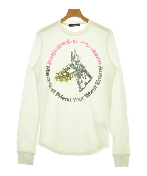 DSQUARED(ディースクエアード)Tシャツ・カットソー 白 サイズ:S/2200686275312