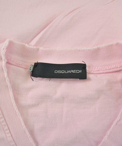 DSQUARED（ディースクエアード）Tシャツ・カットソー ピンク サイズ:L メンズ/2200686275329