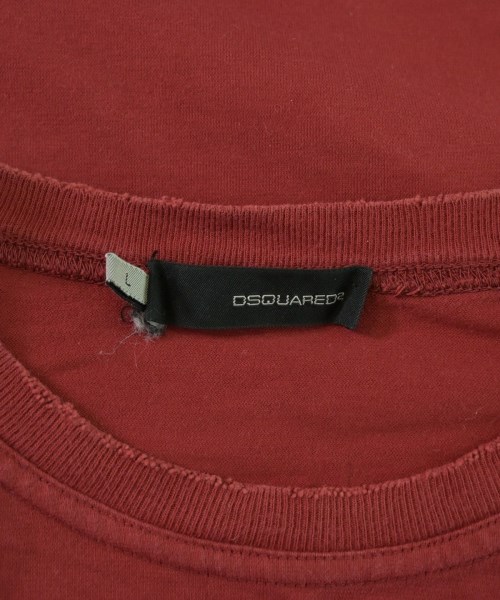 DSQUARED（ディースクエアード）Tシャツ・カットソー 赤 サイズ:L メンズ/2200686275336