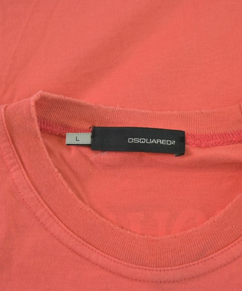 DSQUARED（ディースクエアード）Tシャツ・カットソー 赤 サイズ:L メンズ/2200686275350