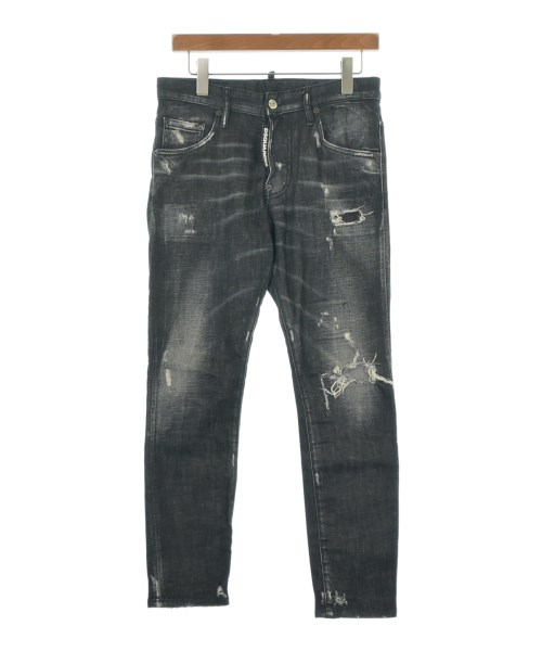 DSQUARED(ディースクエアード)デニムパンツ 黒 サイズ:44(S位)/2200692220085