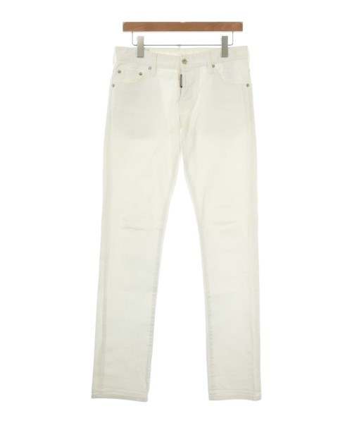 DSQUARED(ディースクエアード)デニムパンツ 白 サイズ:44(S位)/2200692220108