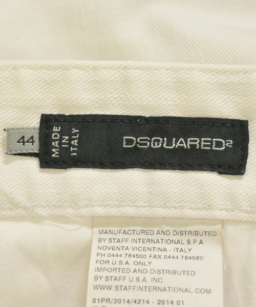 DSQUARED（ディースクエアード）デニムパンツ 白 サイズ:44(S位) メンズ/2200692220115