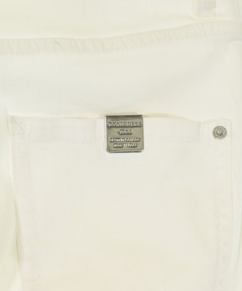 DSQUARED（ディースクエアード）デニムパンツ 白 サイズ:44(S位) メンズ/2200692220115