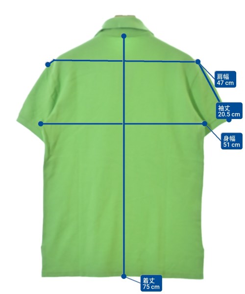 lucien pellat-finet（ルシアンペラフィネ）ポロシャツ 緑 サイズ:M メンズ/2200594329411