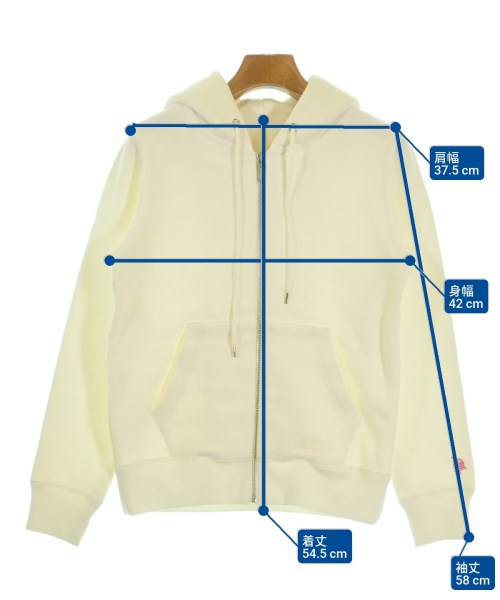 lucien pellat-finet（ルシアンペラフィネ）パーカー 白 サイズ:S レディース/2200632791026