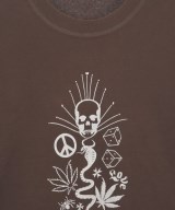 lucien pellat-finet（ルシアンペラフィネ）Tシャツ・カットソー 茶 サイズ:XS レディース/2200622672137