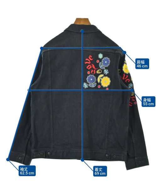 lucien pellat-finet（ルシアンペラフィネ）デニムジャケット 紺 サイズ:L メンズ/2200617641025