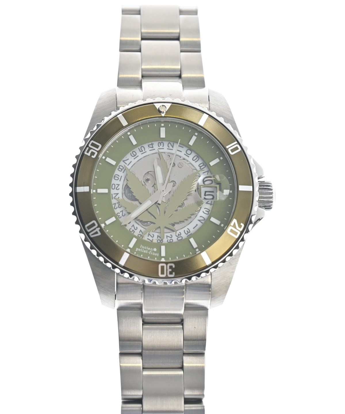 ルシアンペラフィネ　未使用タグ付き lucien pellat-finet（ルシアンペラフィネ）腕時計 緑 サイズ:- メンズ