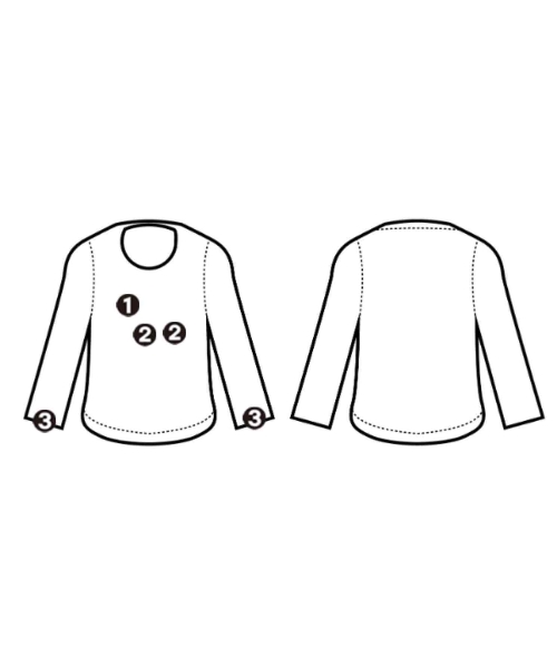 lucien pellat-finet（ルシアンペラフィネ）Tシャツ・カットソー 紫 サイズ:L レディース/2200693519591