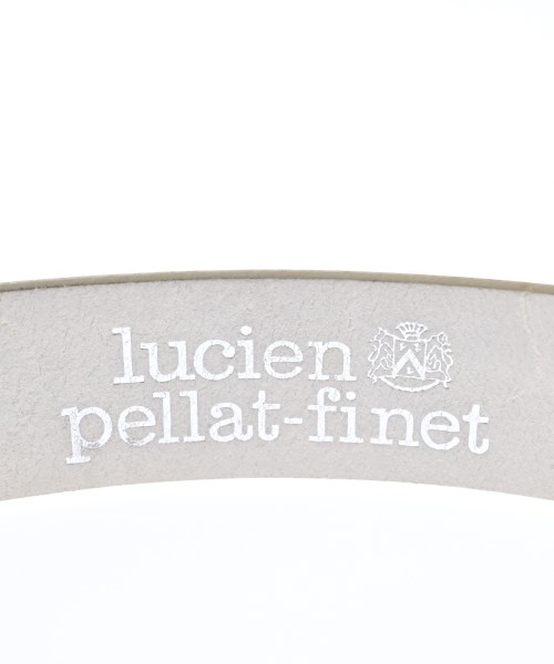 lucien pellat-finet（ルシアンペラフィネ）ベルト 白 サイズ:40 メンズ/2200707800103