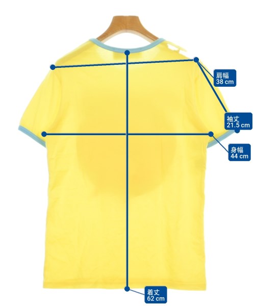 Jeremy Scott（ジェレミースコット）Tシャツ・カットソー 黄 サイズ:-(L位) レディース/2200700417018