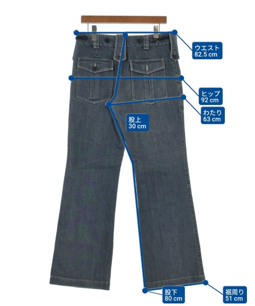 VIKTOR&ROLF（ヴィクター＆ロルフ）デニムパンツ 紺 サイズ:48(L位) メンズ/2200631798491