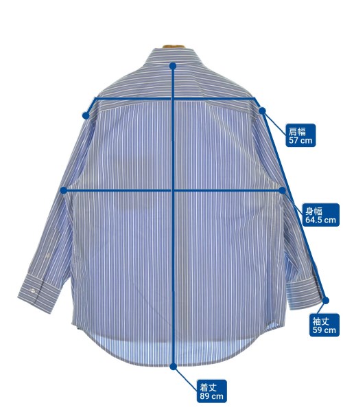 VIKTOR&ROLF（ヴィクター＆ロルフ）カジュアルシャツ 青 サイズ:46(M位) メンズ/2200640311391