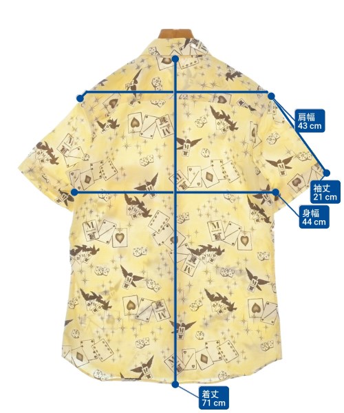 VIKTOR&ROLF（ヴィクター＆ロルフ）カジュアルシャツ 黄 サイズ:46(M位) メンズ/2200612804050