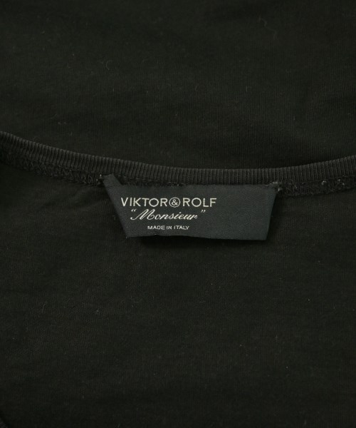 VIKTOR&ROLF（ヴィクター＆ロルフ）Tシャツ・カットソー 黒 サイズ:48(L位) メンズ/2200632468058