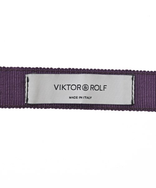 VIKTOR&ROLF（ヴィクター＆ロルフ）ベルト 紫 サイズ:38(S位) レディース/2200679462125