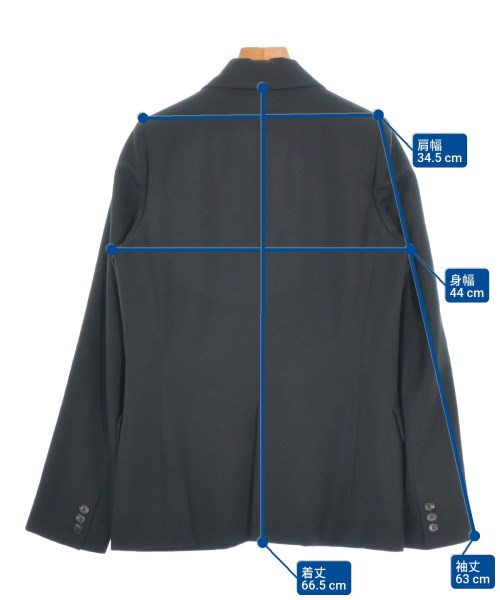 VIKTOR&ROLF（ヴィクター＆ロルフ）テーラードジャケット 黒 サイズ:40(M位) レディース/2200679845065