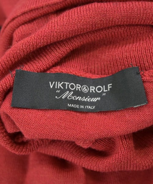 VIKTOR&ROLF（ヴィクター＆ロルフ）ニット・セーター 赤 サイズ:48(L位) メンズ/2200692045503