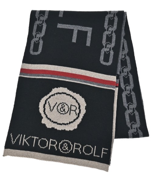 VIKTOR&ROLF(ヴィクター＆ロルフ)マフラー 黒 サイズ:-/2200692195659