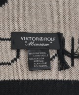 VIKTOR&ROLF（ヴィクター＆ロルフ）マフラー 黒 サイズ:- メンズ/2200692195659