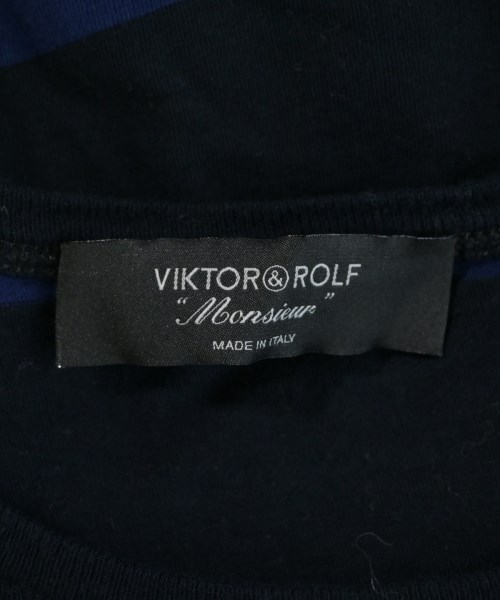 VIKTOR&ROLF（ヴィクター＆ロルフ）Tシャツ・カットソー 紺 サイズ:48(L位) メンズ/2200697936776