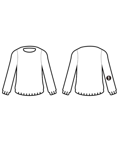 VIKTOR&ROLF（ヴィクター＆ロルフ）ニット・セーター 白 サイズ:50(XL位) メンズ/2200711519015