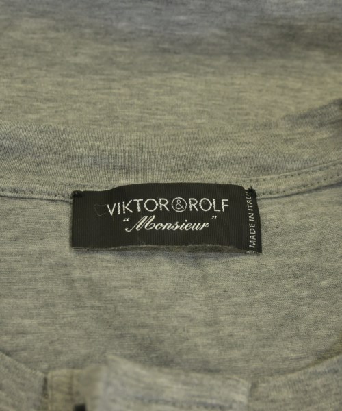 VIKTOR&ROLF（ヴィクター＆ロルフ）Tシャツ・カットソー グレー サイズ:M メンズ/2200702518874
